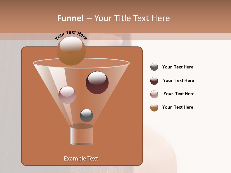 Red Isolated Perfection PowerPoint Template