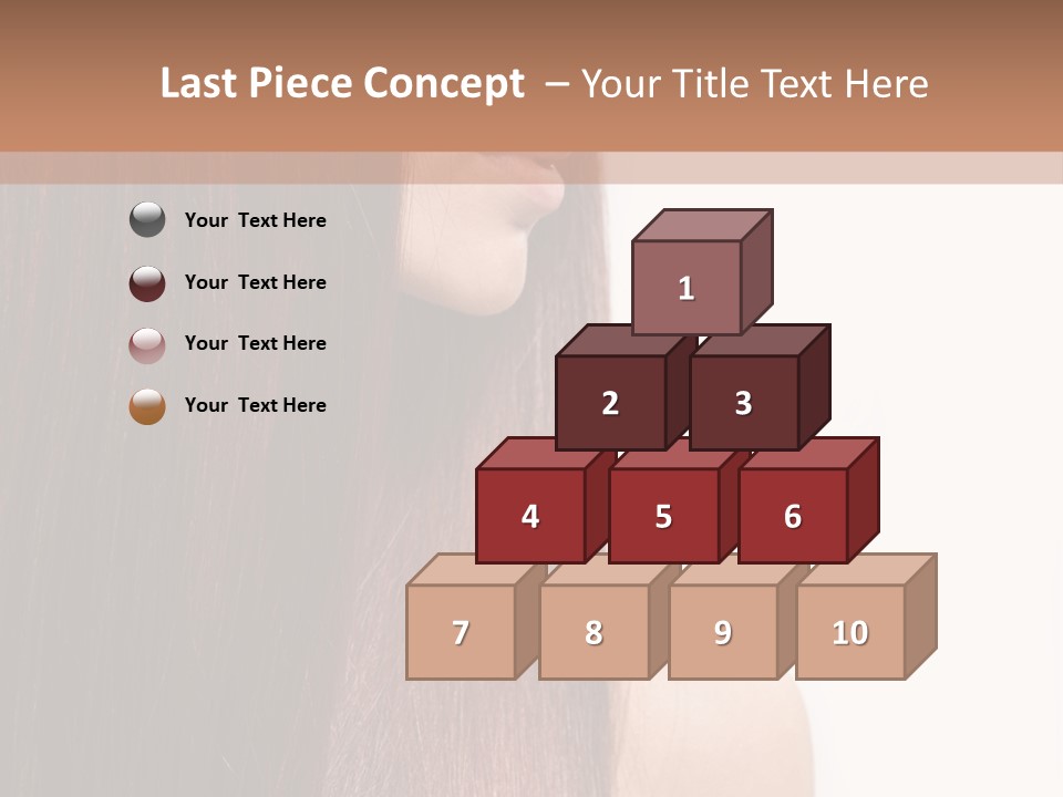 Red Isolated Perfection PowerPoint Template