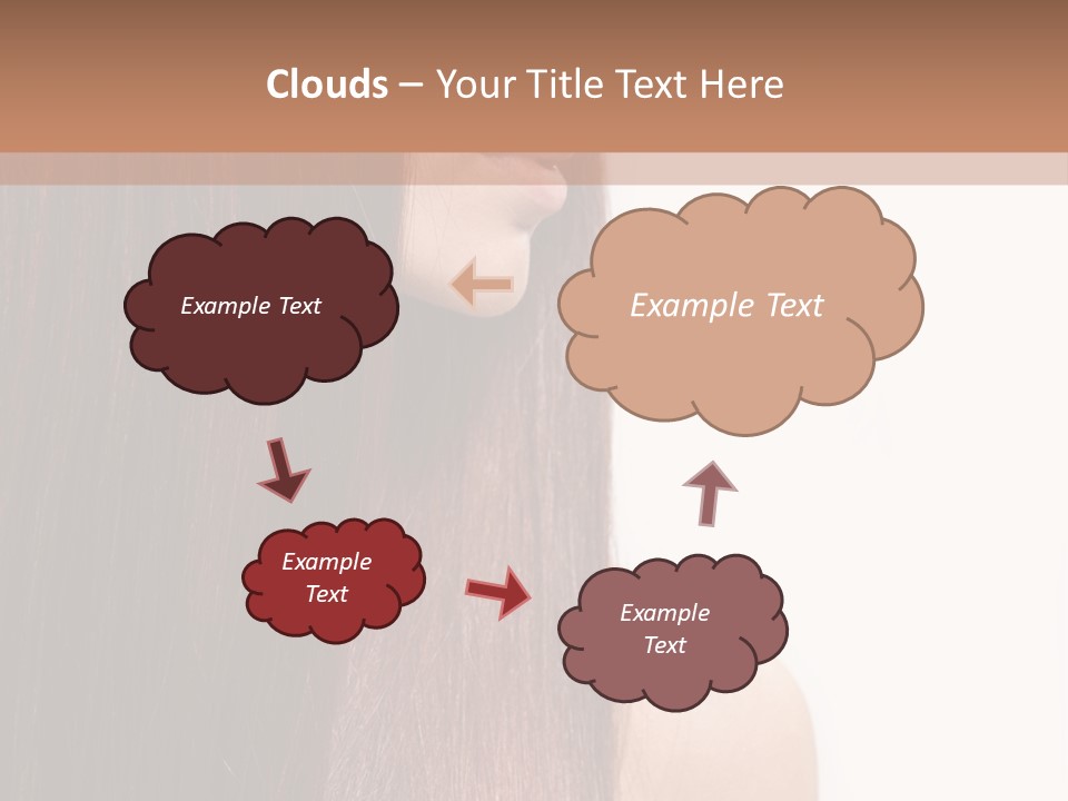 Red Isolated Perfection PowerPoint Template