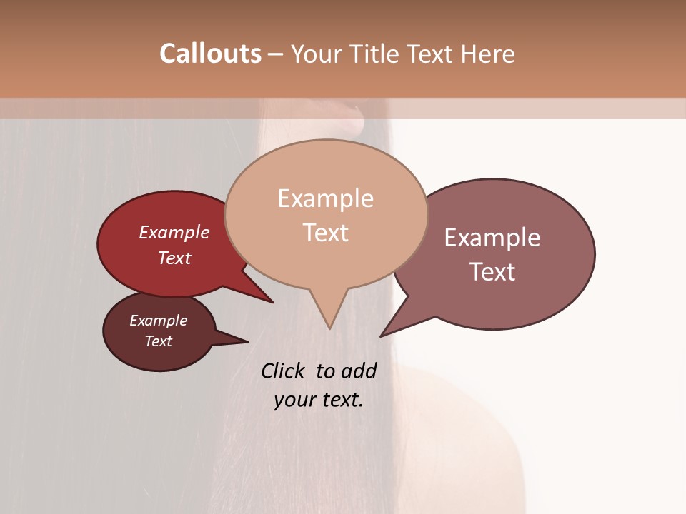 Red Isolated Perfection PowerPoint Template