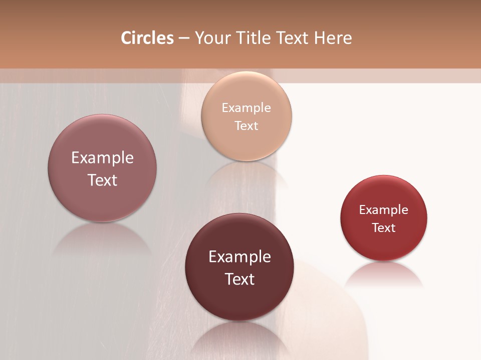 Red Isolated Perfection PowerPoint Template