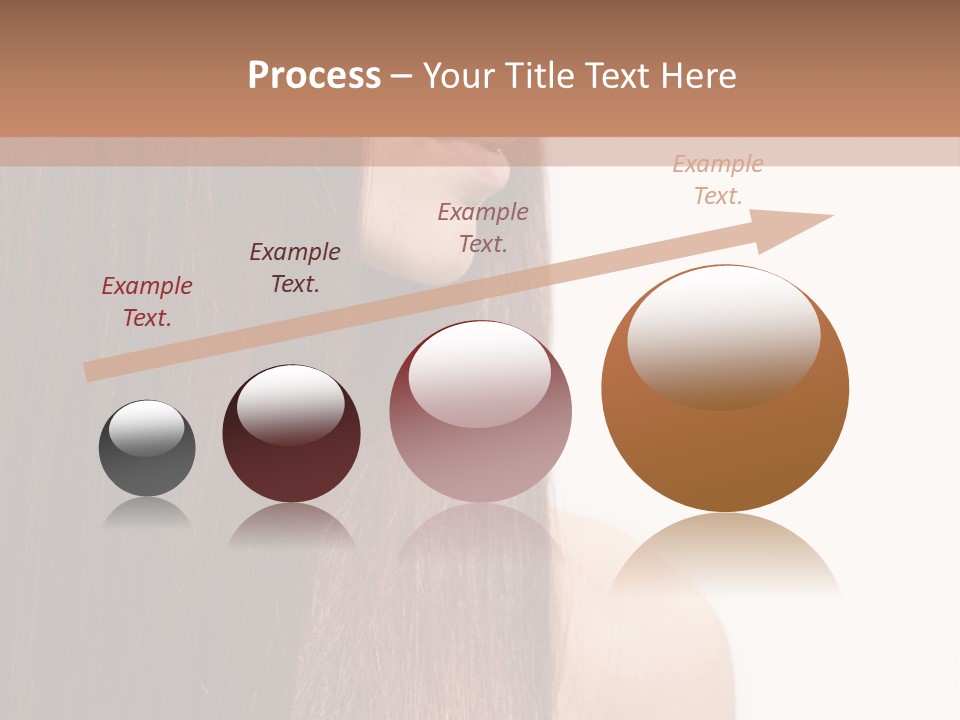 Red Isolated Perfection PowerPoint Template