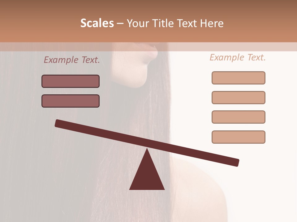 Red Isolated Perfection PowerPoint Template