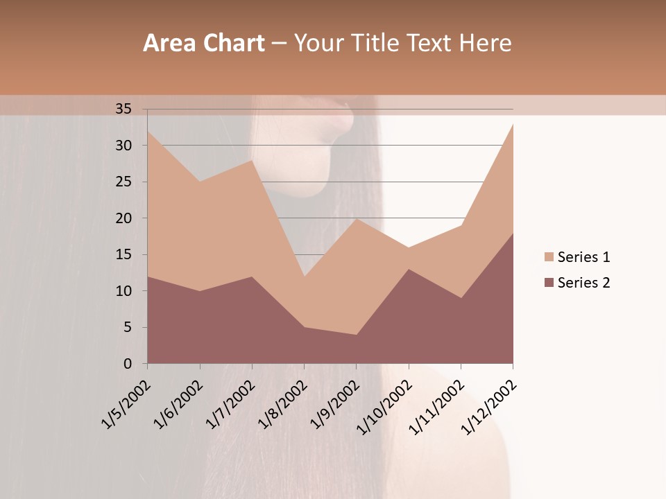 Red Isolated Perfection PowerPoint Template