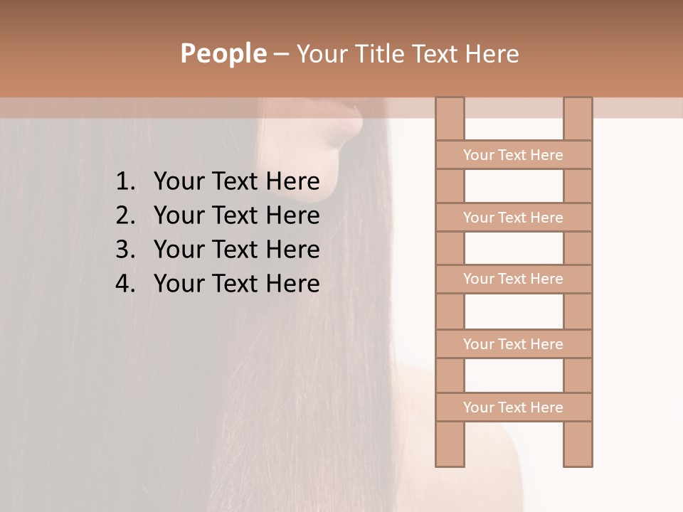 Red Isolated Perfection PowerPoint Template