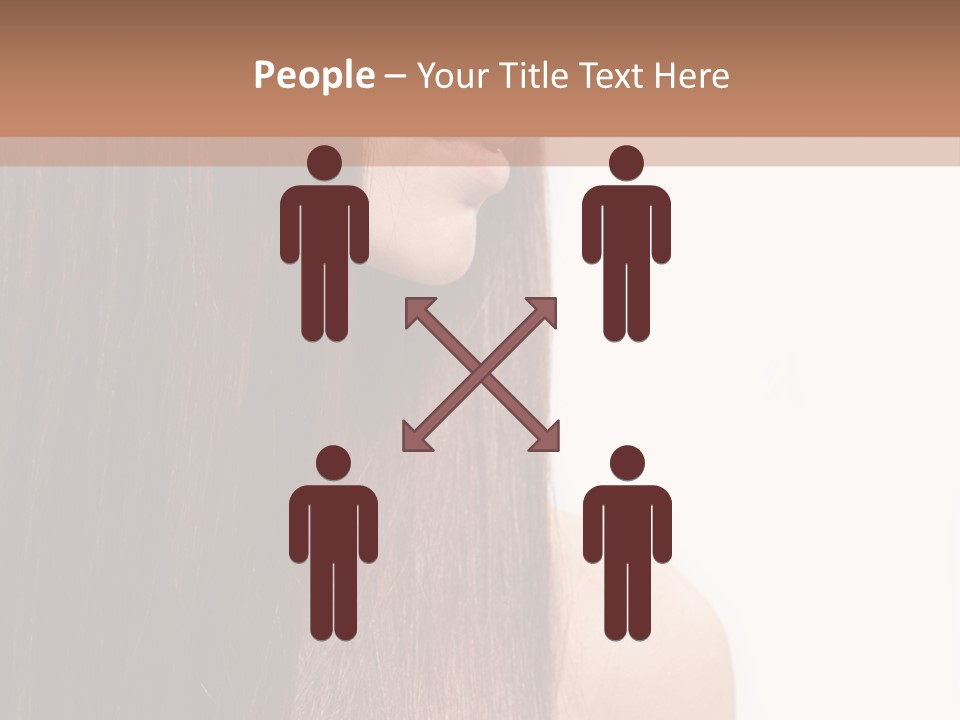 Red Isolated Perfection PowerPoint Template