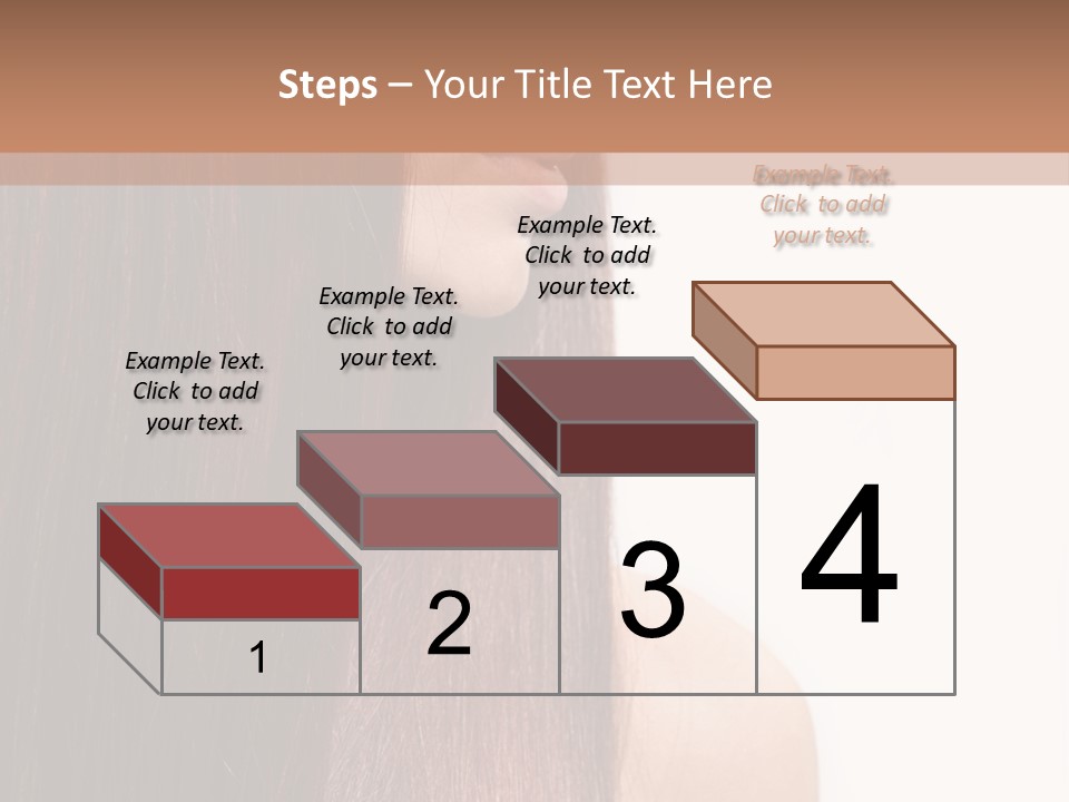 Red Isolated Perfection PowerPoint Template