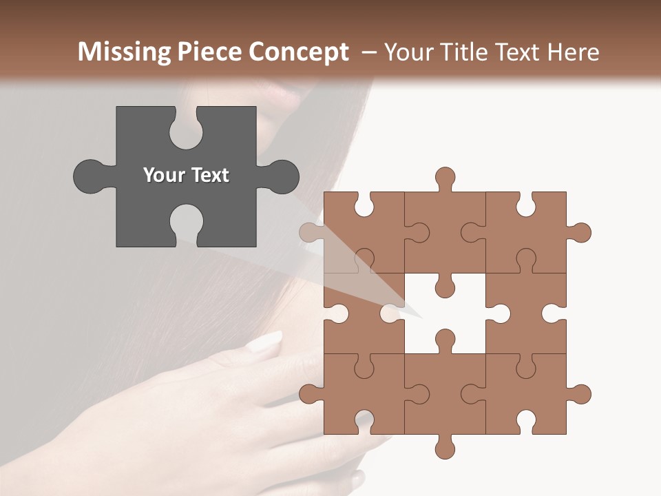 Female Young Health Care PowerPoint Template