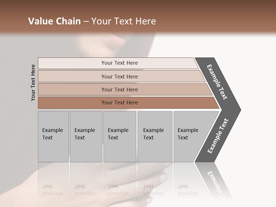 Female Young Health Care PowerPoint Template