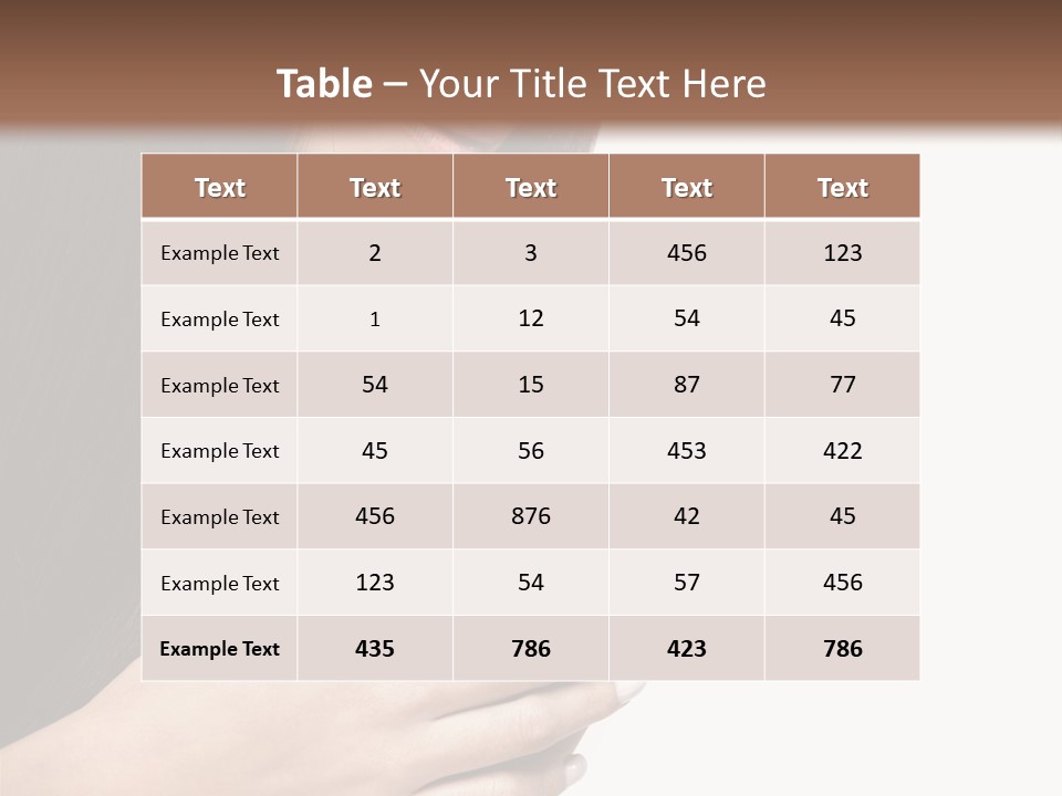Female Young Health Care PowerPoint Template