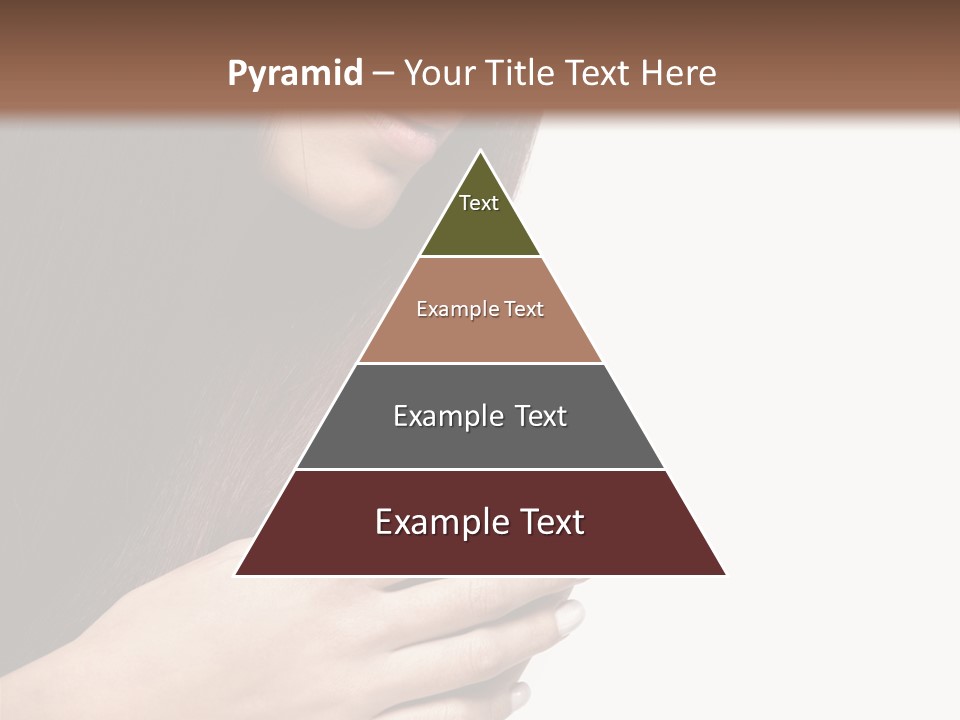 Female Young Health Care PowerPoint Template