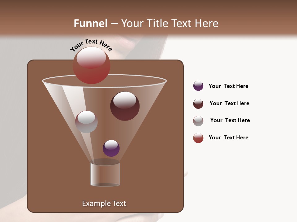 Female Young Health Care PowerPoint Template