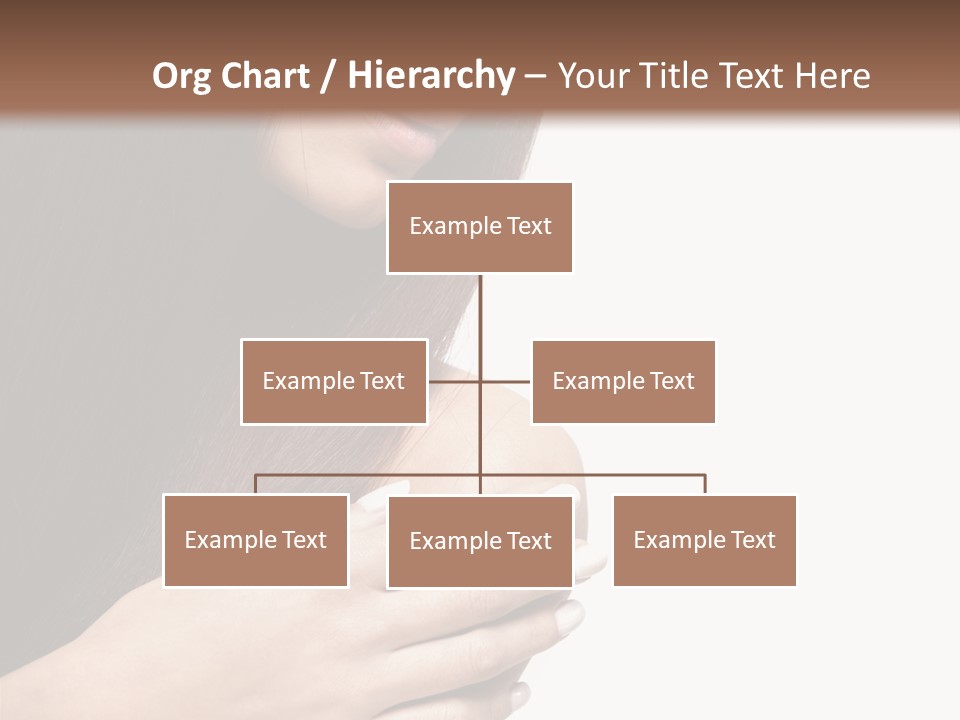 Female Young Health Care PowerPoint Template