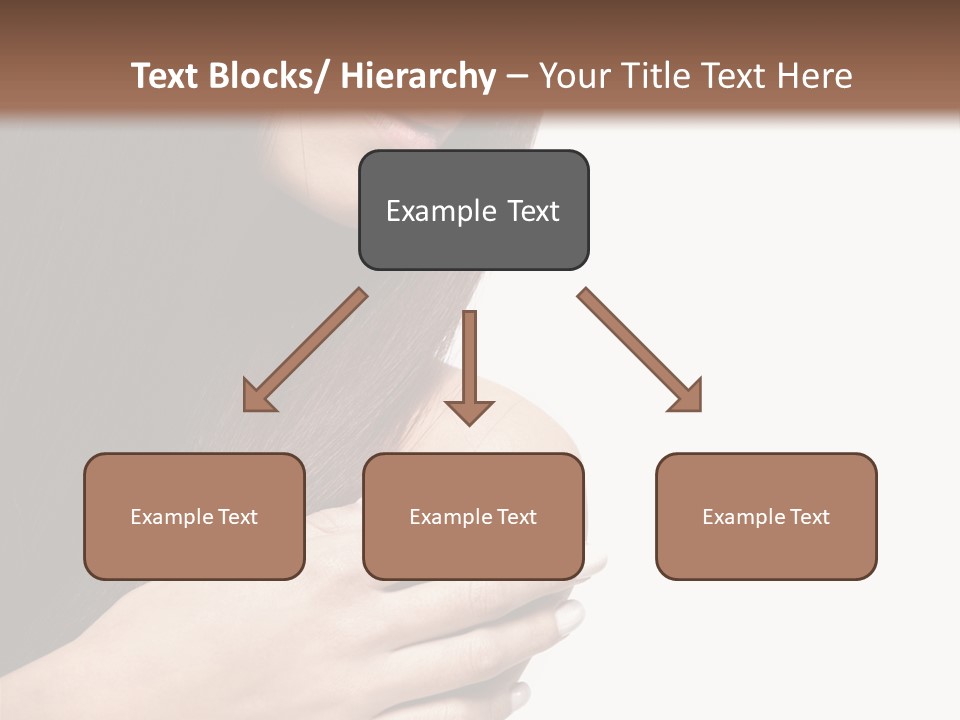 Female Young Health Care PowerPoint Template