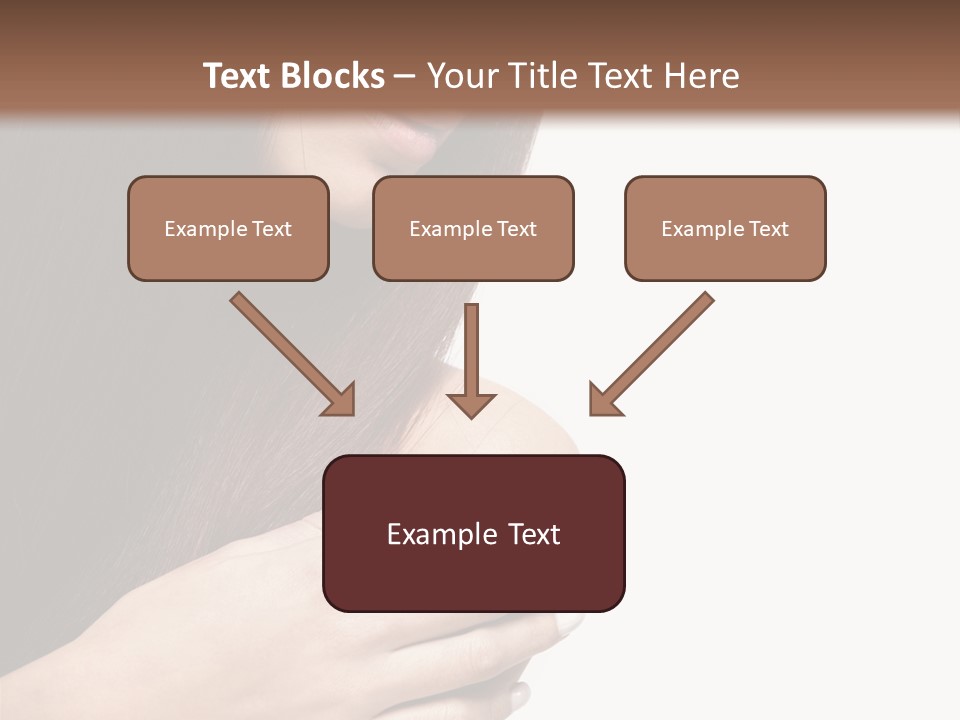 Female Young Health Care PowerPoint Template