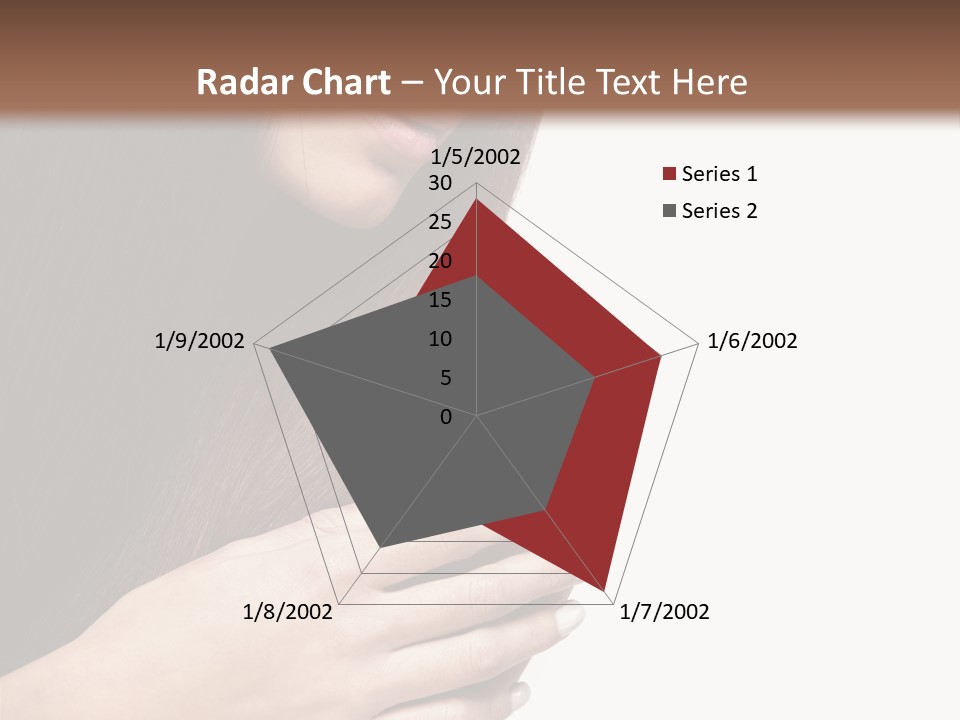 Female Young Health Care PowerPoint Template