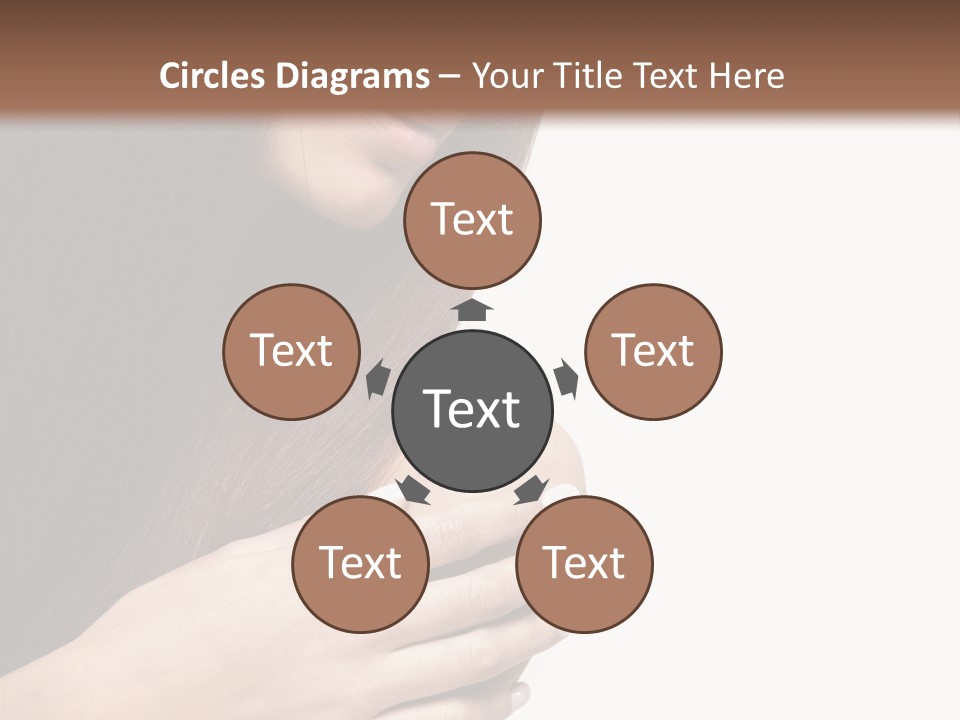 Female Young Health Care PowerPoint Template