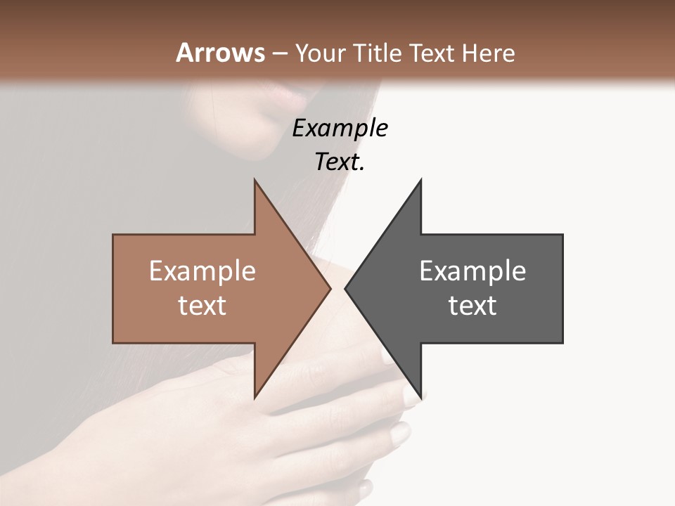 Female Young Health Care PowerPoint Template