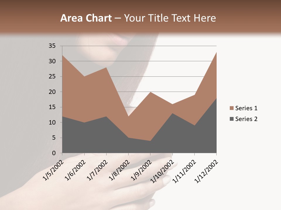 Female Young Health Care PowerPoint Template