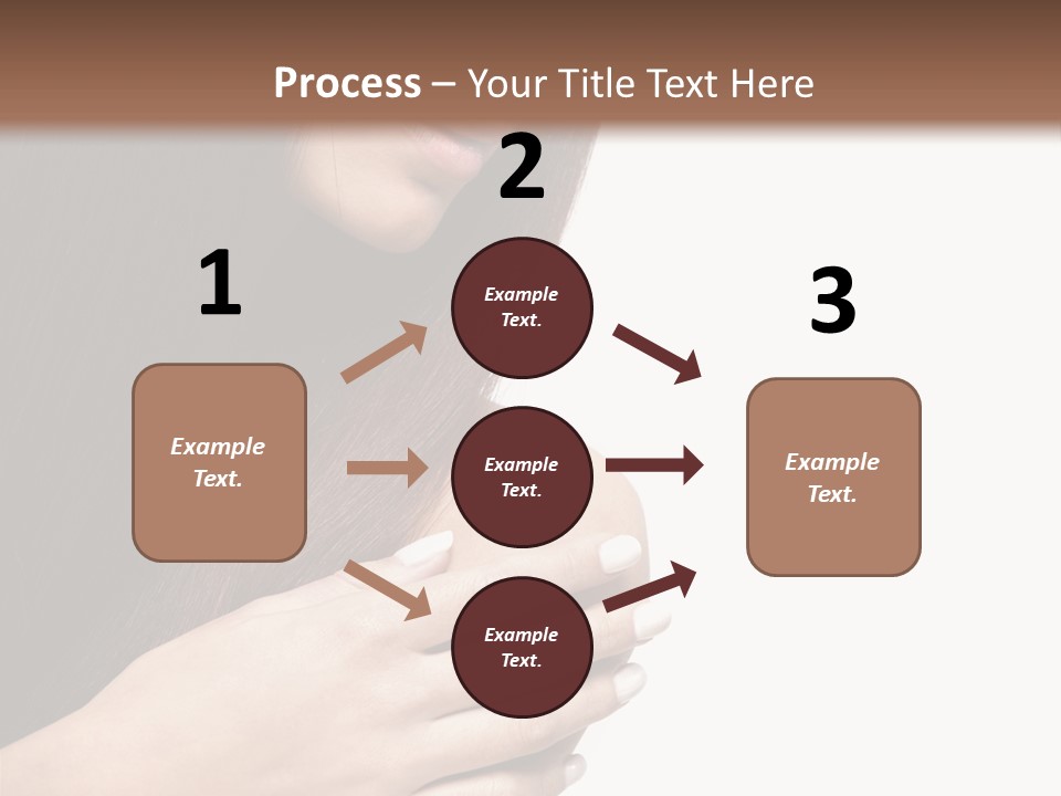 Female Young Health Care PowerPoint Template