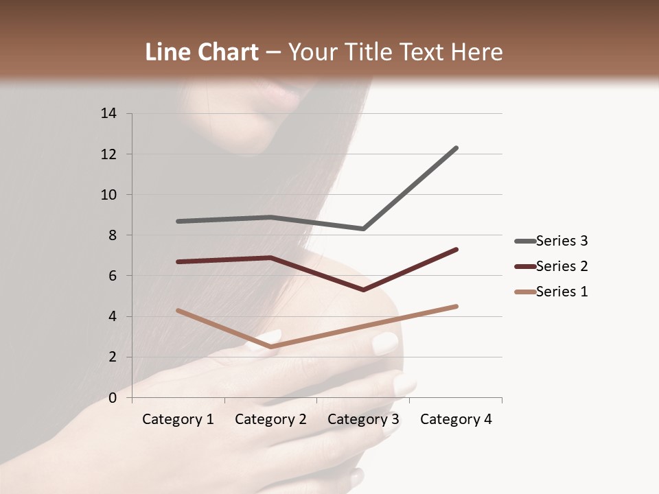 Female Young Health Care PowerPoint Template