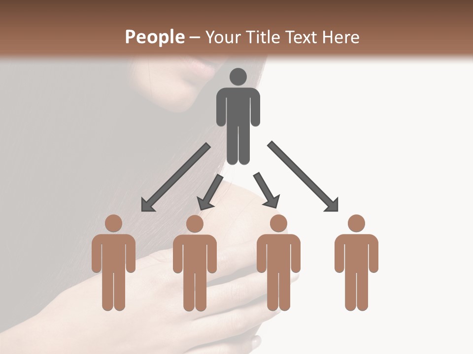 Female Young Health Care PowerPoint Template