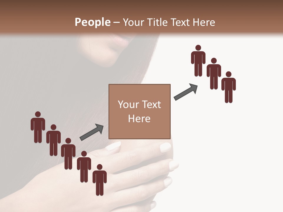 Female Young Health Care PowerPoint Template