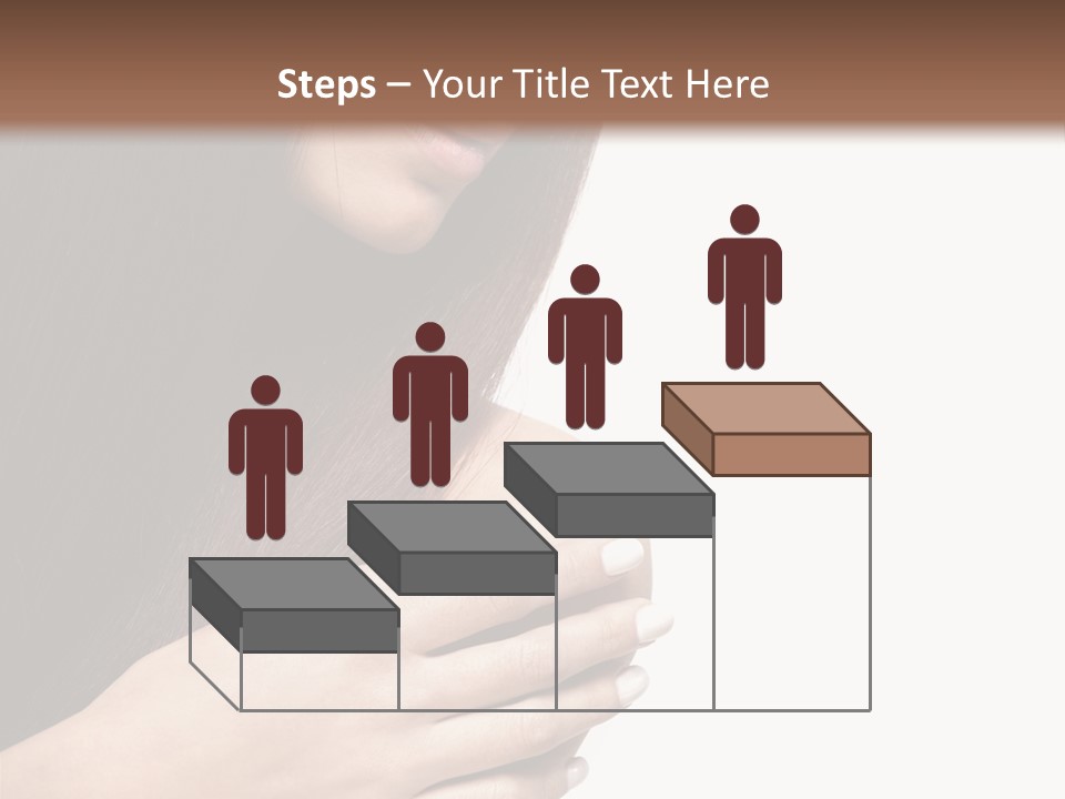 Female Young Health Care PowerPoint Template