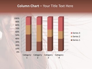 Woman Model Hairstyle PowerPoint Template