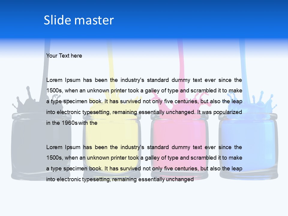 Art Icon Design PowerPoint Template