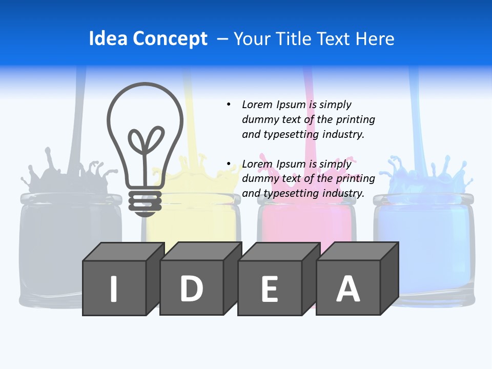 Art Icon Design PowerPoint Template