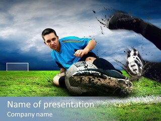 Stadium International Lifestyle PowerPoint Template