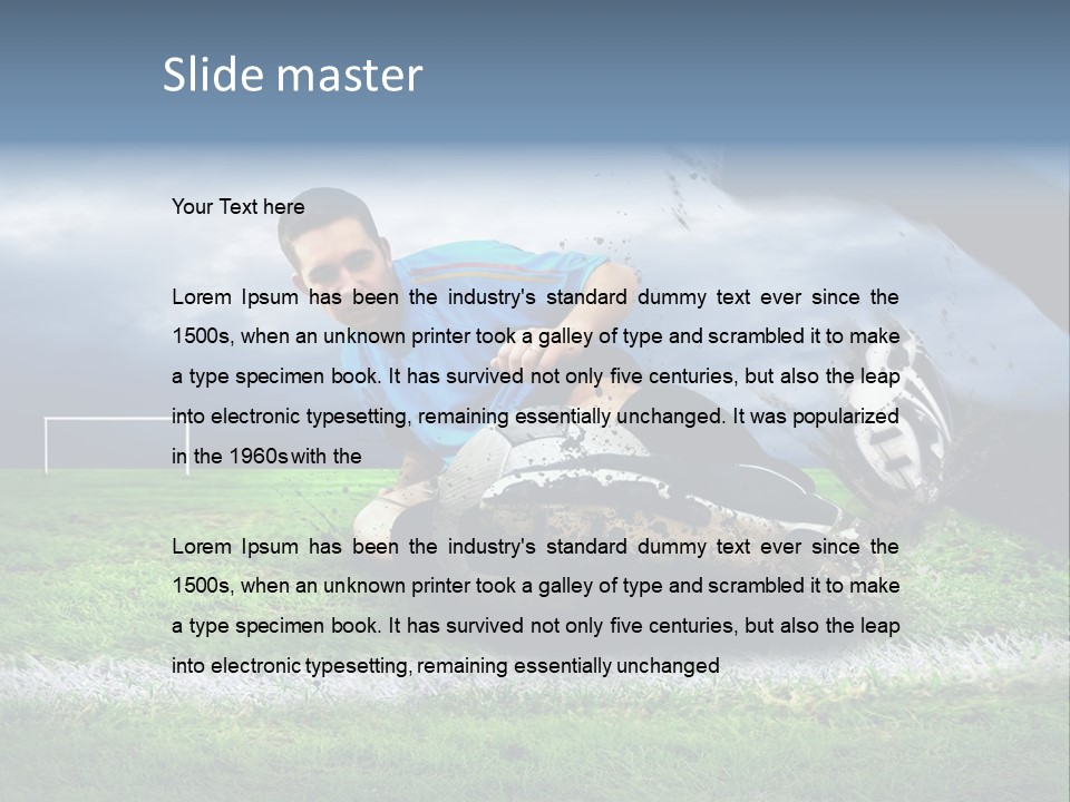 Stadium International Lifestyle PowerPoint Template