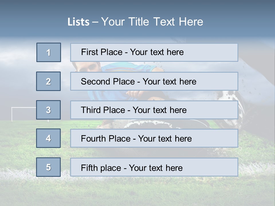 Stadium International Lifestyle PowerPoint Template