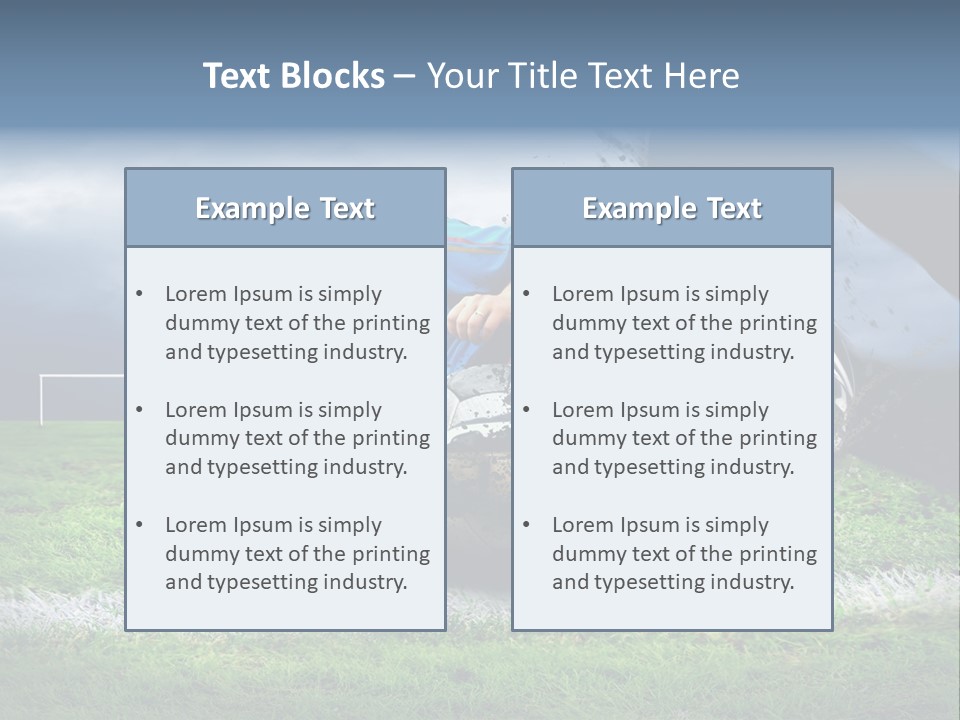 Stadium International Lifestyle PowerPoint Template