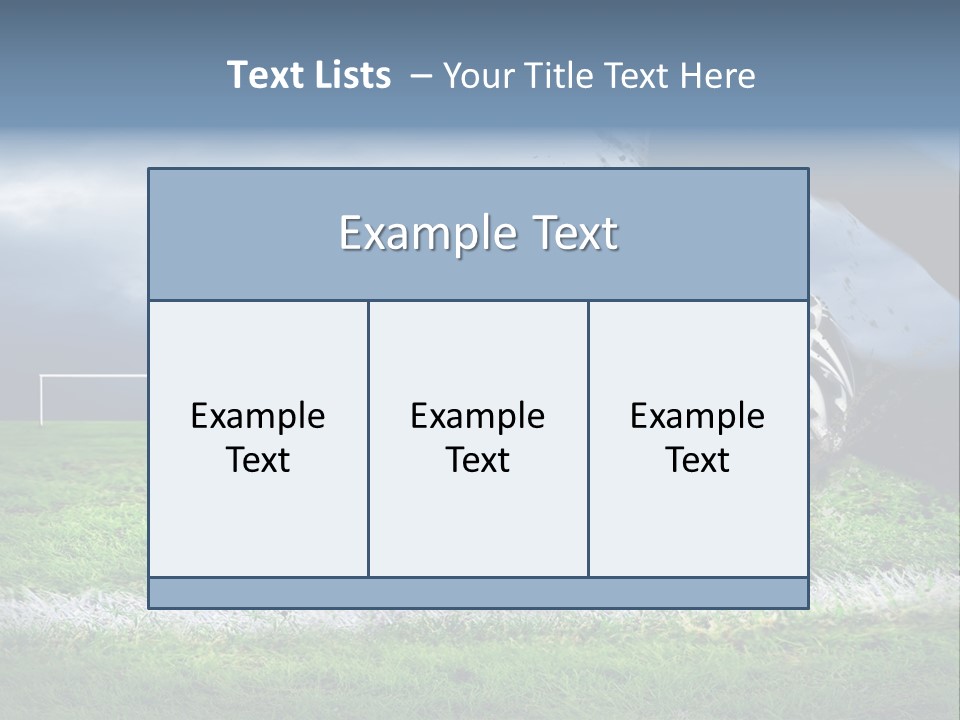 Stadium International Lifestyle PowerPoint Template