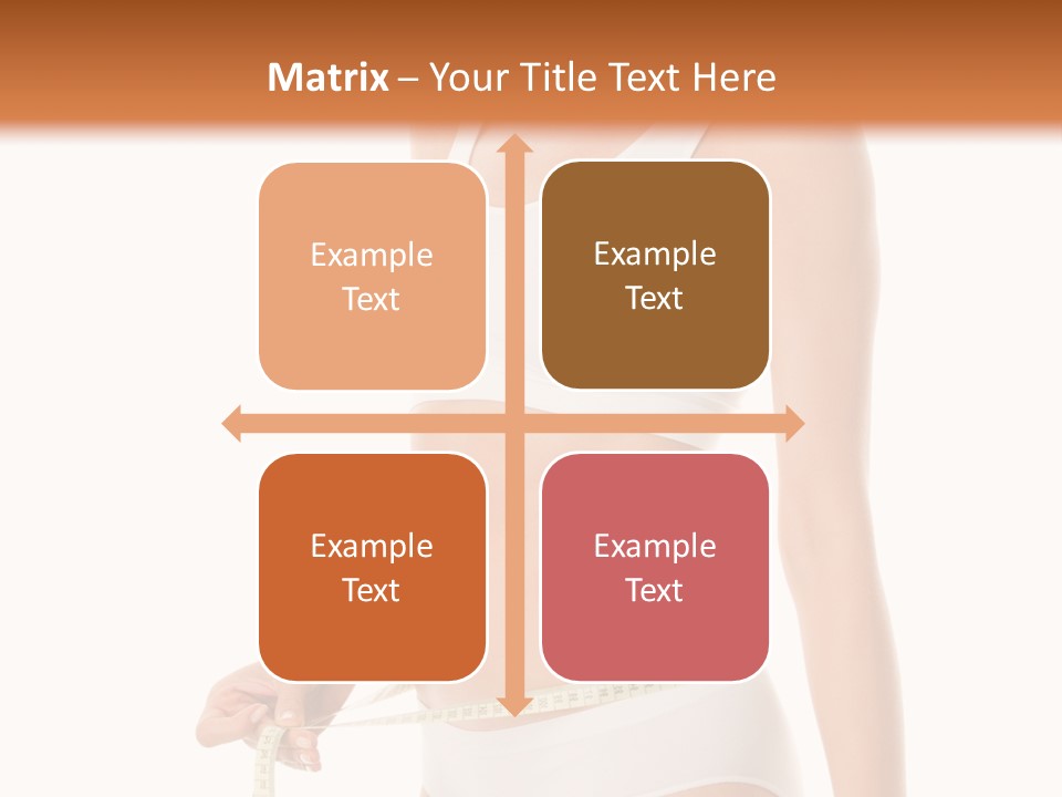 Teens Wellness White PowerPoint Template