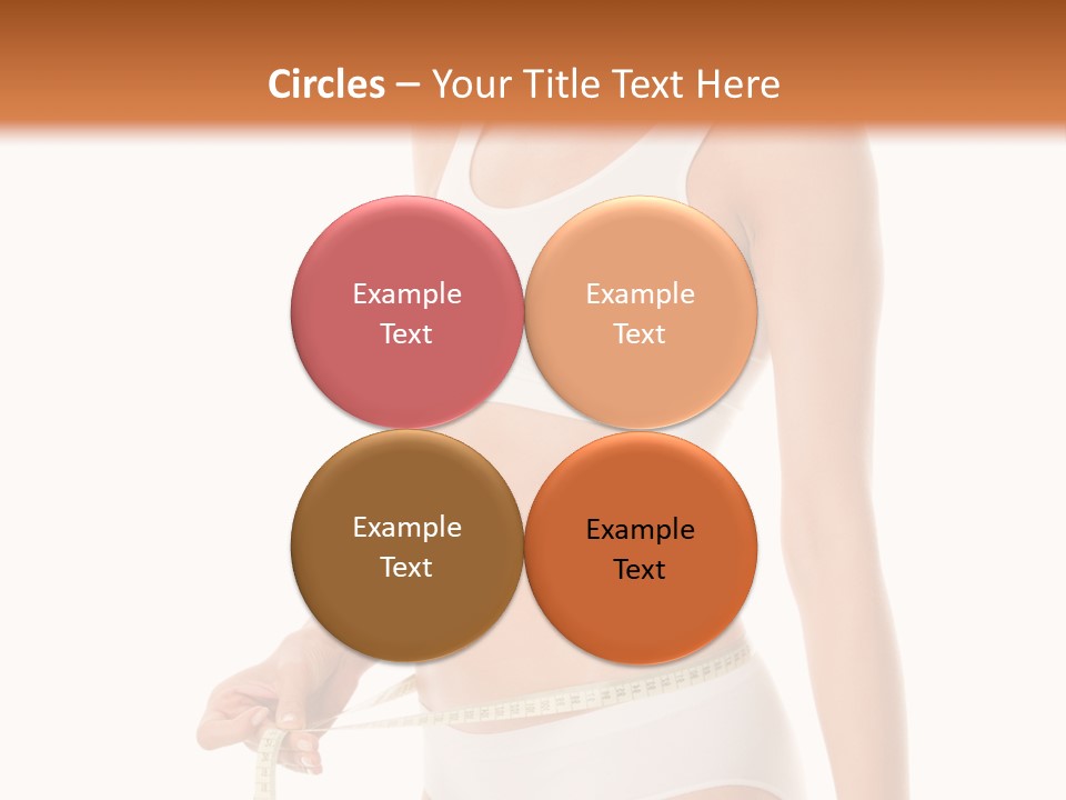 Teens Wellness White PowerPoint Template