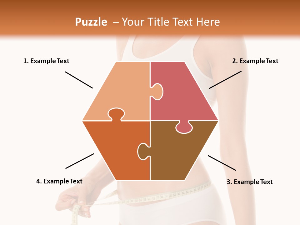 Teens Wellness White PowerPoint Template