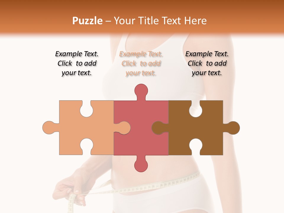 Teens Wellness White PowerPoint Template