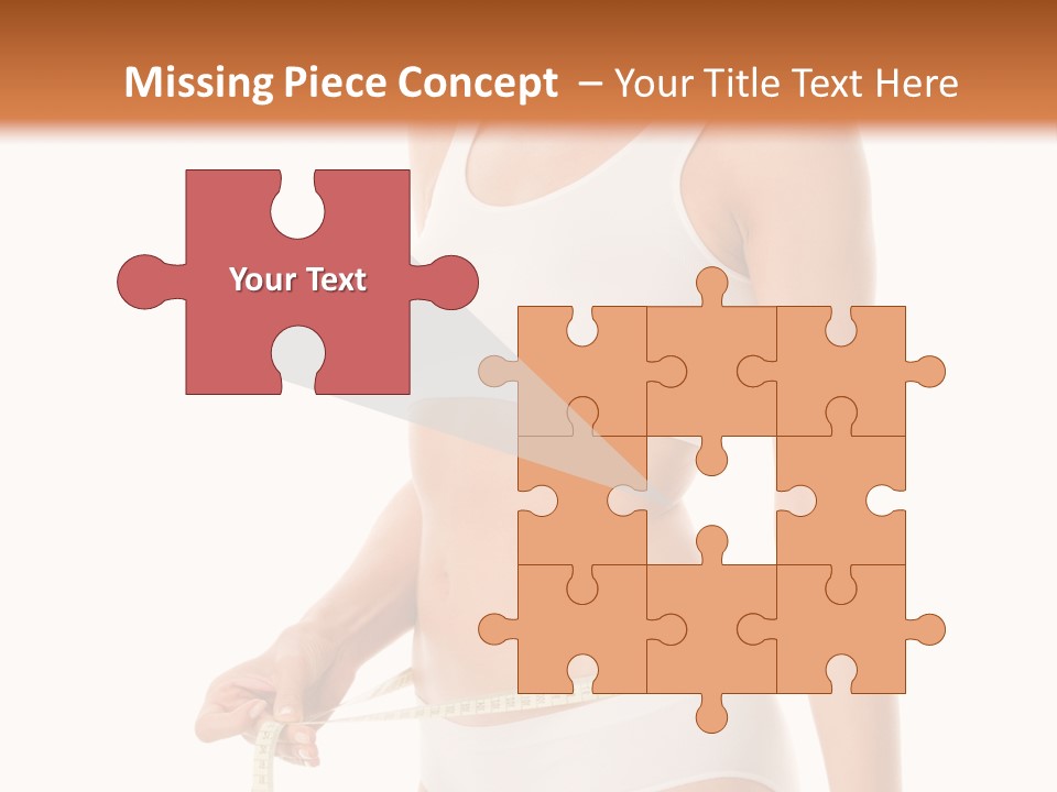 Teens Wellness White PowerPoint Template