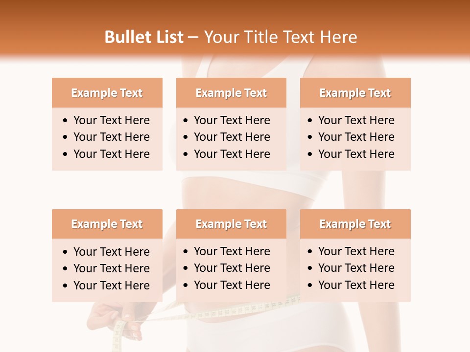 Teens Wellness White PowerPoint Template