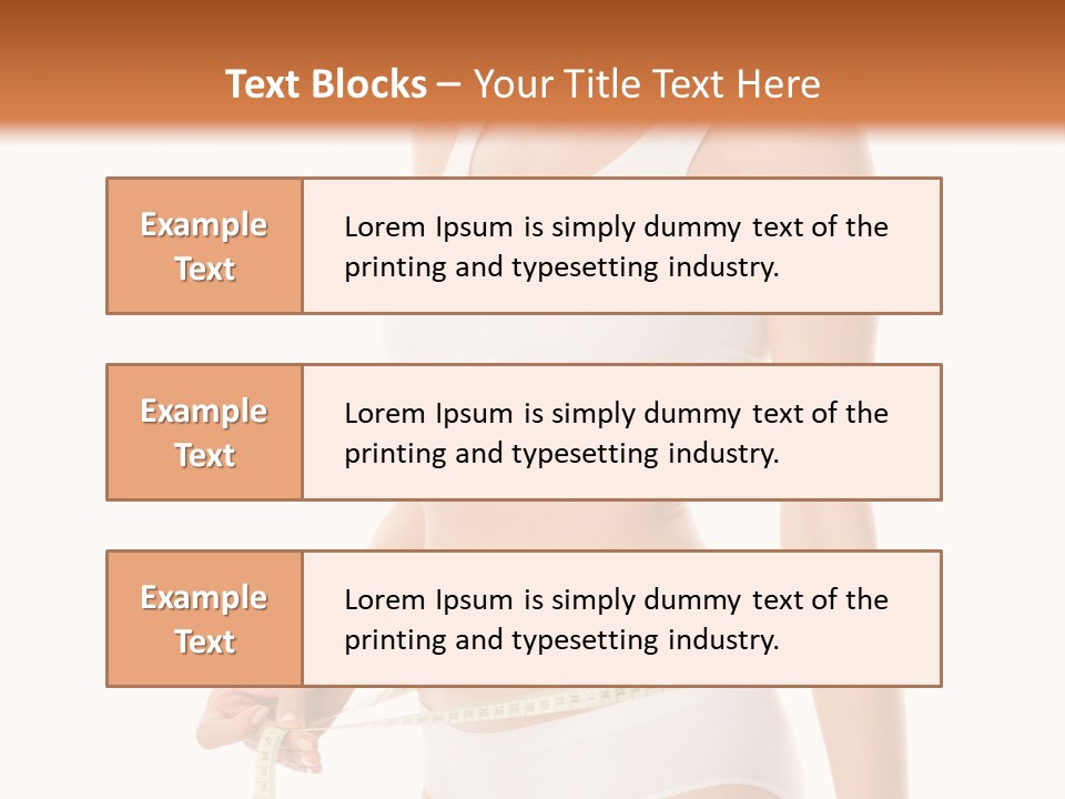 Teens Wellness White PowerPoint Template