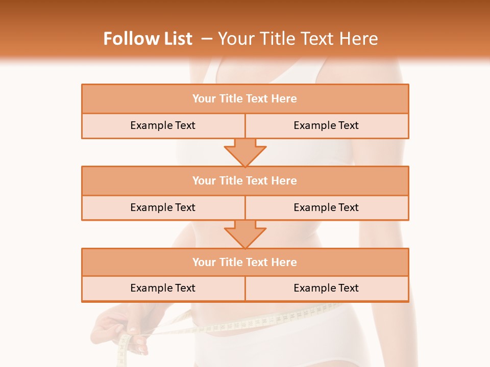 Teens Wellness White PowerPoint Template