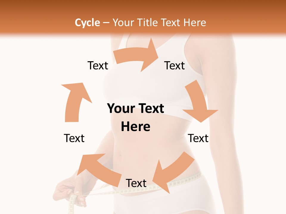 Teens Wellness White PowerPoint Template