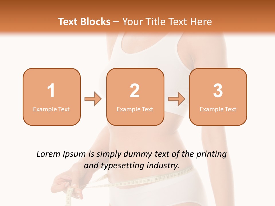 Teens Wellness White PowerPoint Template