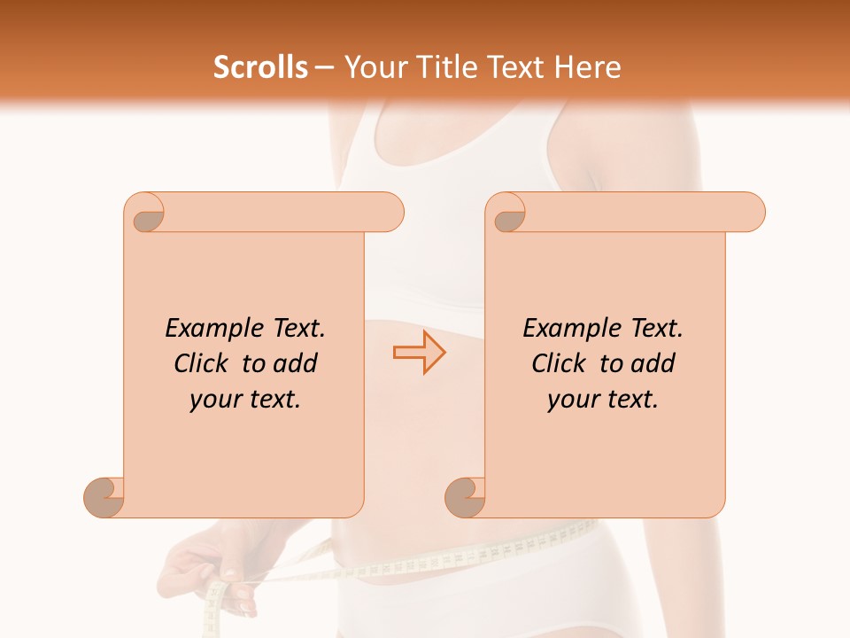 Teens Wellness White PowerPoint Template