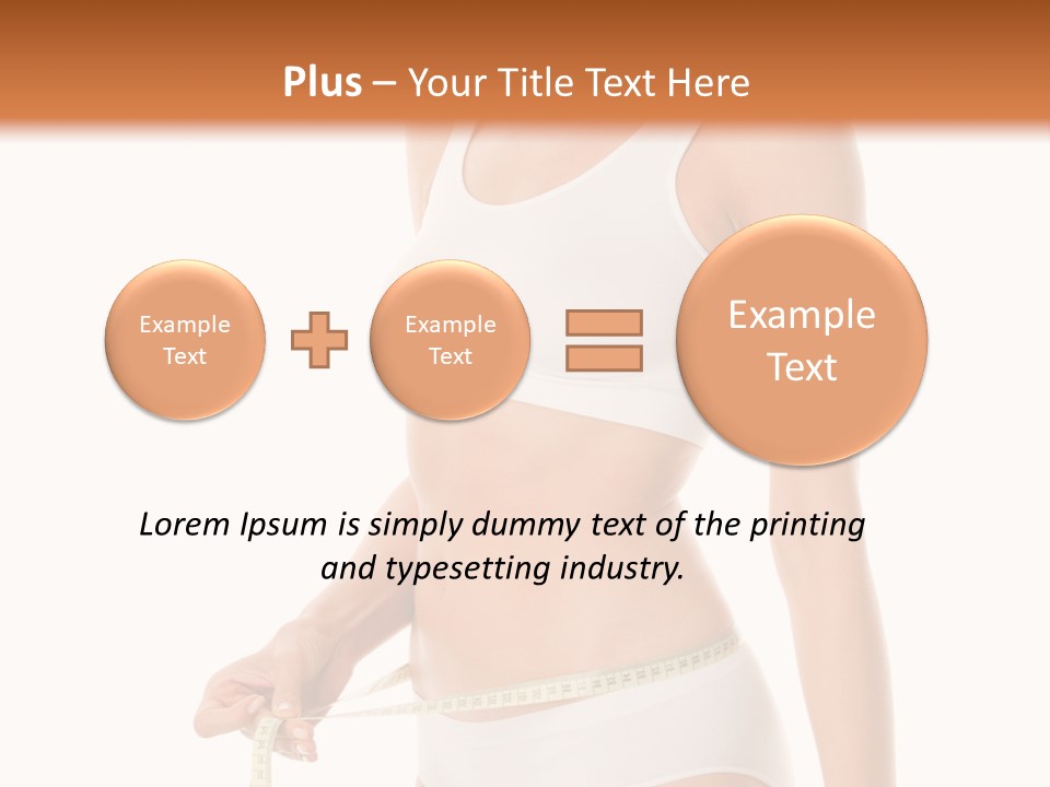 Teens Wellness White PowerPoint Template