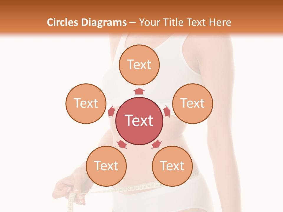 Teens Wellness White PowerPoint Template