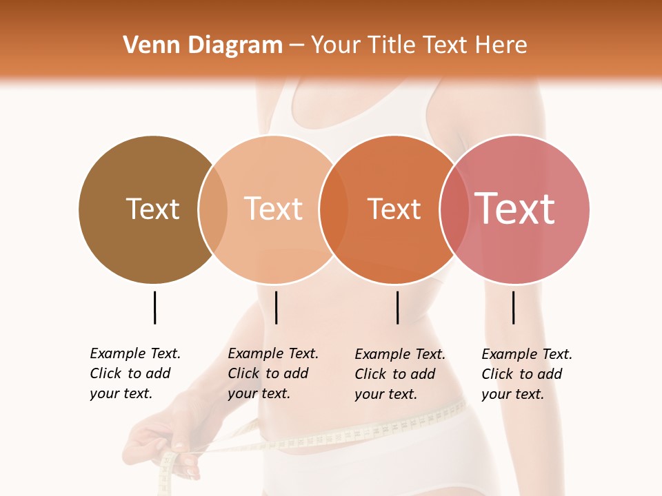 Teens Wellness White PowerPoint Template